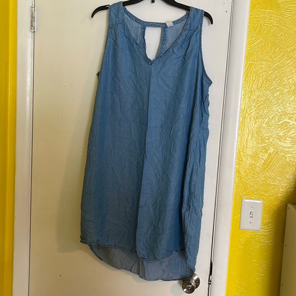 XL old navy denim dress